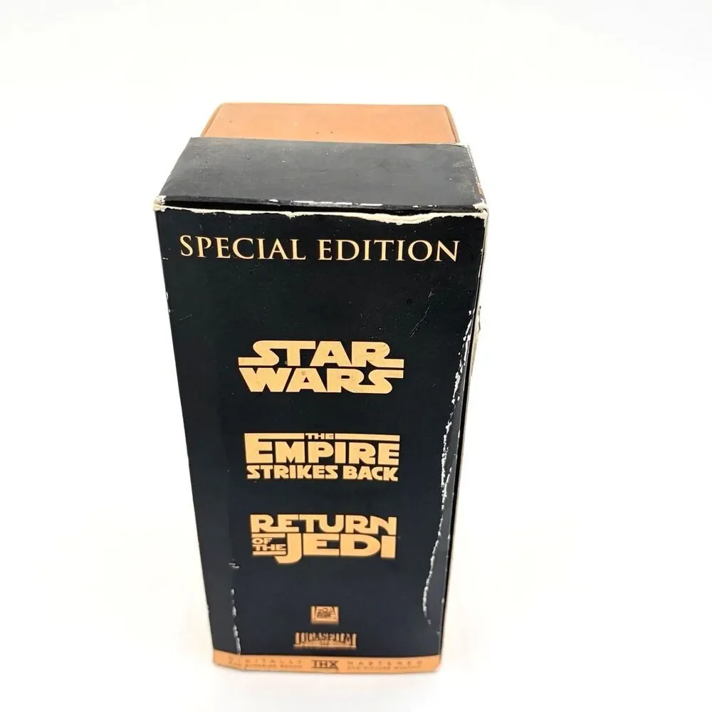 Star Wars Trilogy VHS Box Set Special Edition THX Gold 1997 Fox Video Used